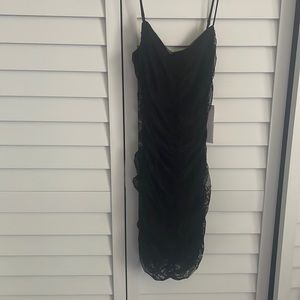 Lush black lace dress